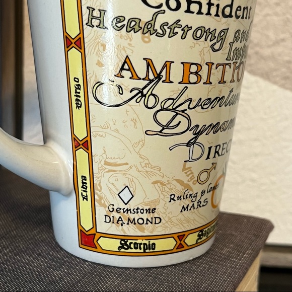 Aries The Ram 16oz Cup Mug Astrology Birthday - Picture 11 of 15